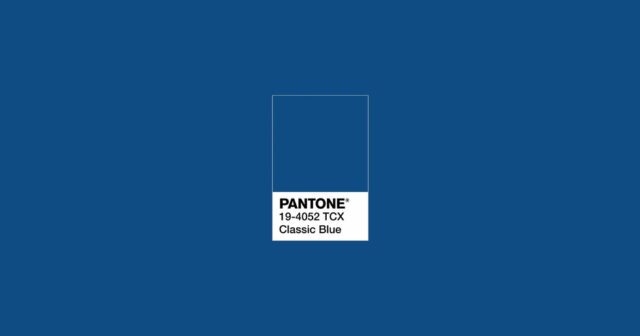 classic blue pantone color 2020